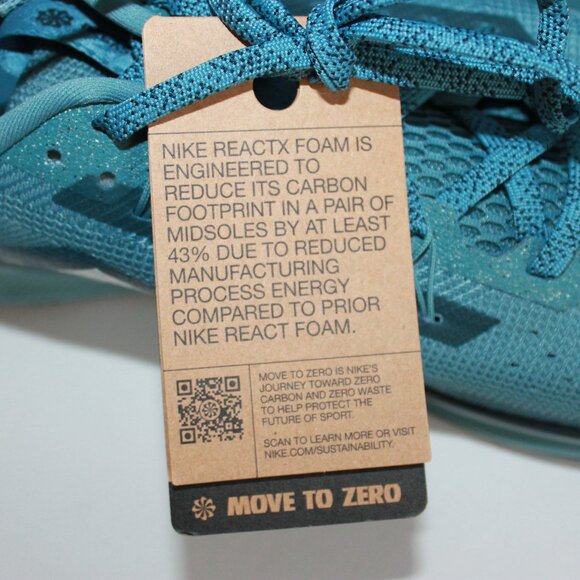 Nike React Pegasus Trail 5 Men's Running Shoe Smokey Blue Men's 13 BRAND NEW - Picture 5 of 8